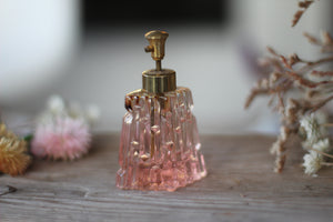 Vintage Pink Perfume Bottle