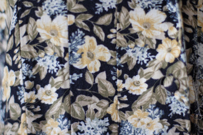 Vintage Floral Navy Laura Ashley Dress