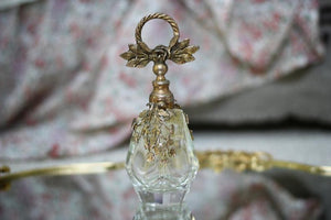 Antique Floral Collar Perfume Bottle