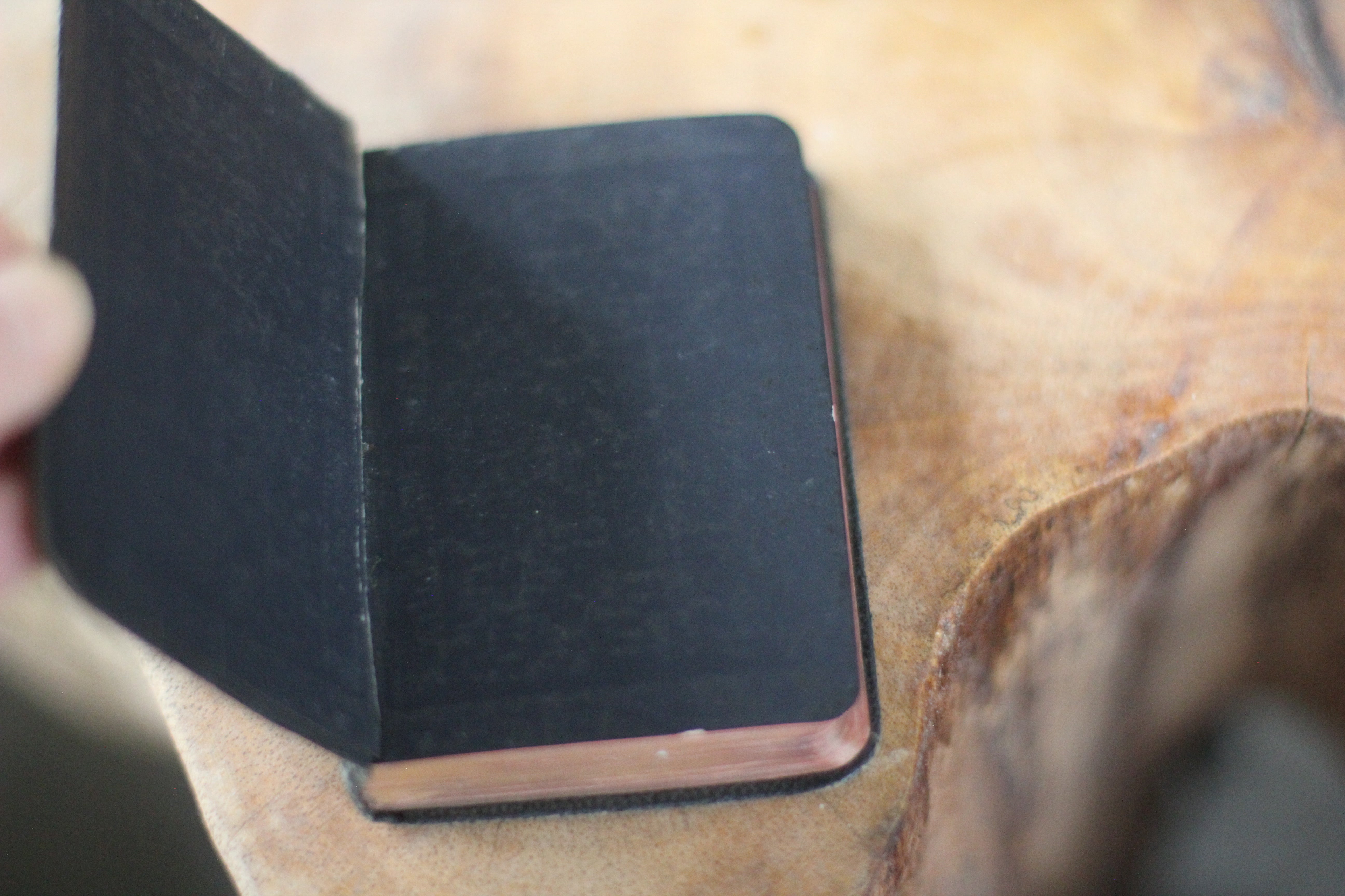 Antique Miniature Black Book, New Testament, 1900’s