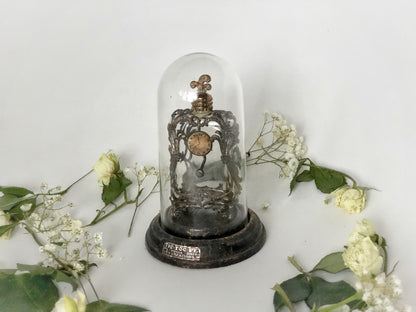 Antique Dome Clock Perfume Bottle