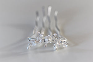 Spring Blossom Floral Hair Prong