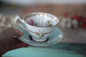 Vintage Flowers Paragon & Collingwood Mix Tea Cup Set