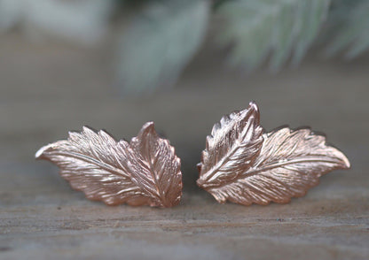 Preorder * Double Leaves Stud Earrings