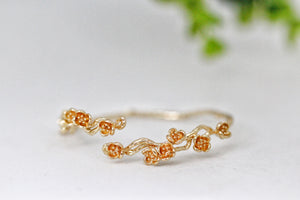 Sakura / Cherry Blossom Branch Bracelet