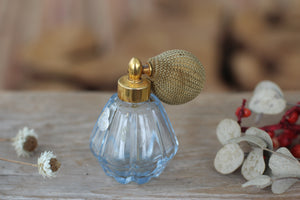 Antique Light Blue Perfume Bottle