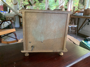 Vintage Florentine Wood Music Jewelry Box