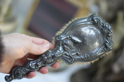 Antique Silver Hair Brush