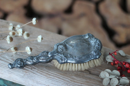 Antique Silver Hair Brush