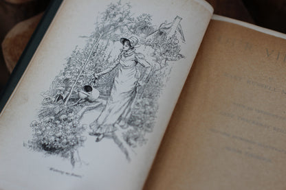 Antique Book, "Our Village" Miss Mitford Macmillan NY 1893 Hardback.