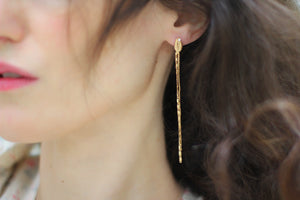 Preorder* Aerin Crystals Chains Earrings