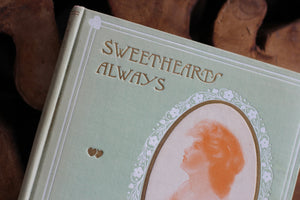 Antique Book: Sweethearts Always Janey Madison Poems Of Love 1907 Hardback Cover