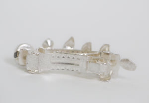 Preorder* Tiny Leaves Crystals Barrette