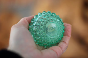 Vintage Green Crystal Atomizer Perfume Bottle