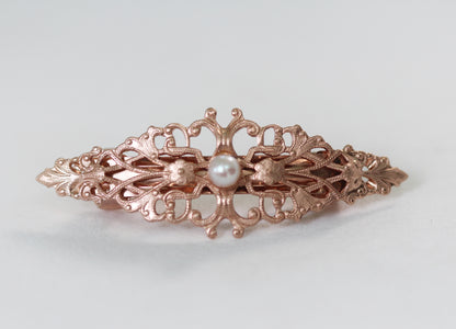Medium Marquise Barrette