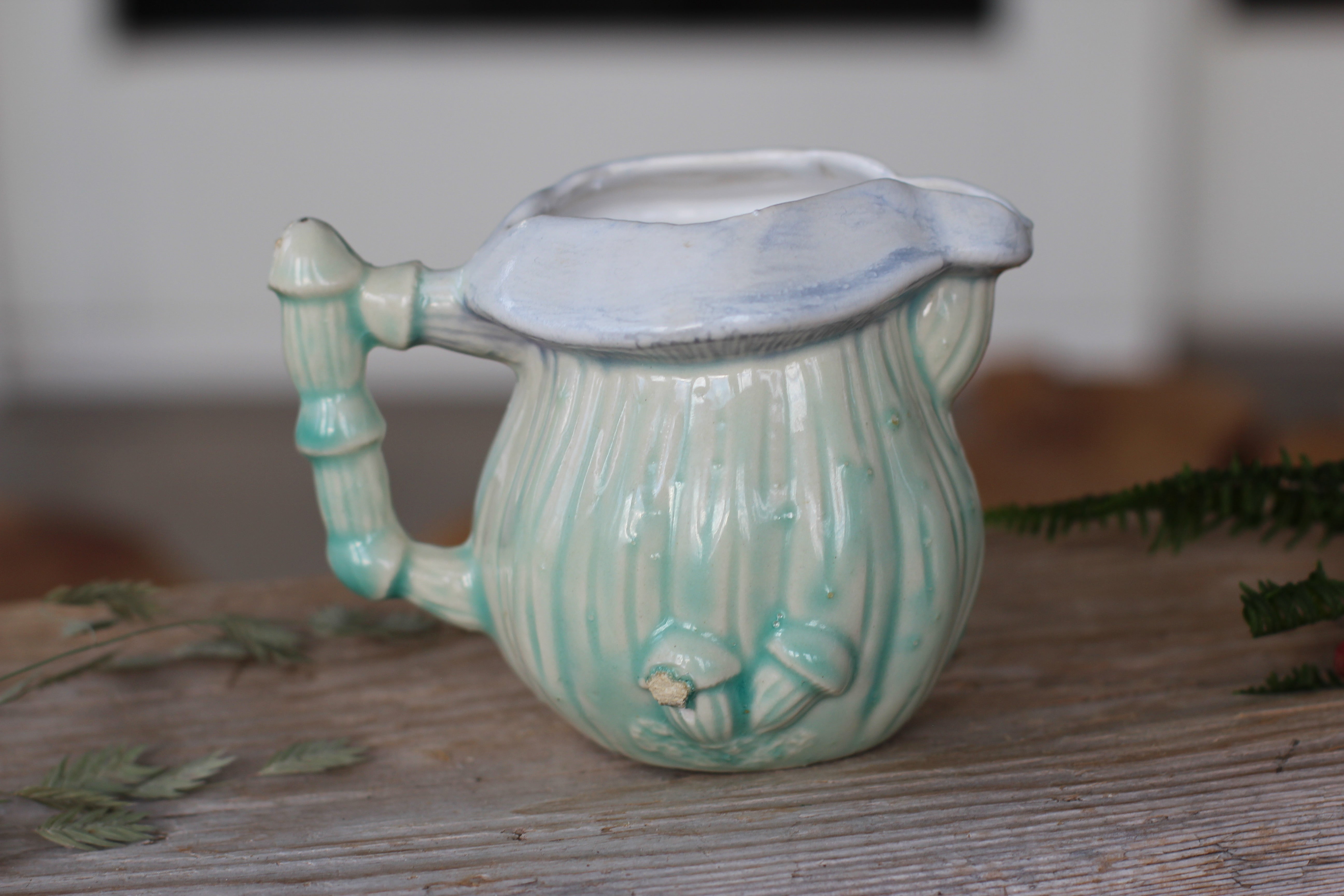 Hand Made Mushroom Inspired Creamer
