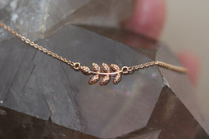 Laurel Leaf Necklace