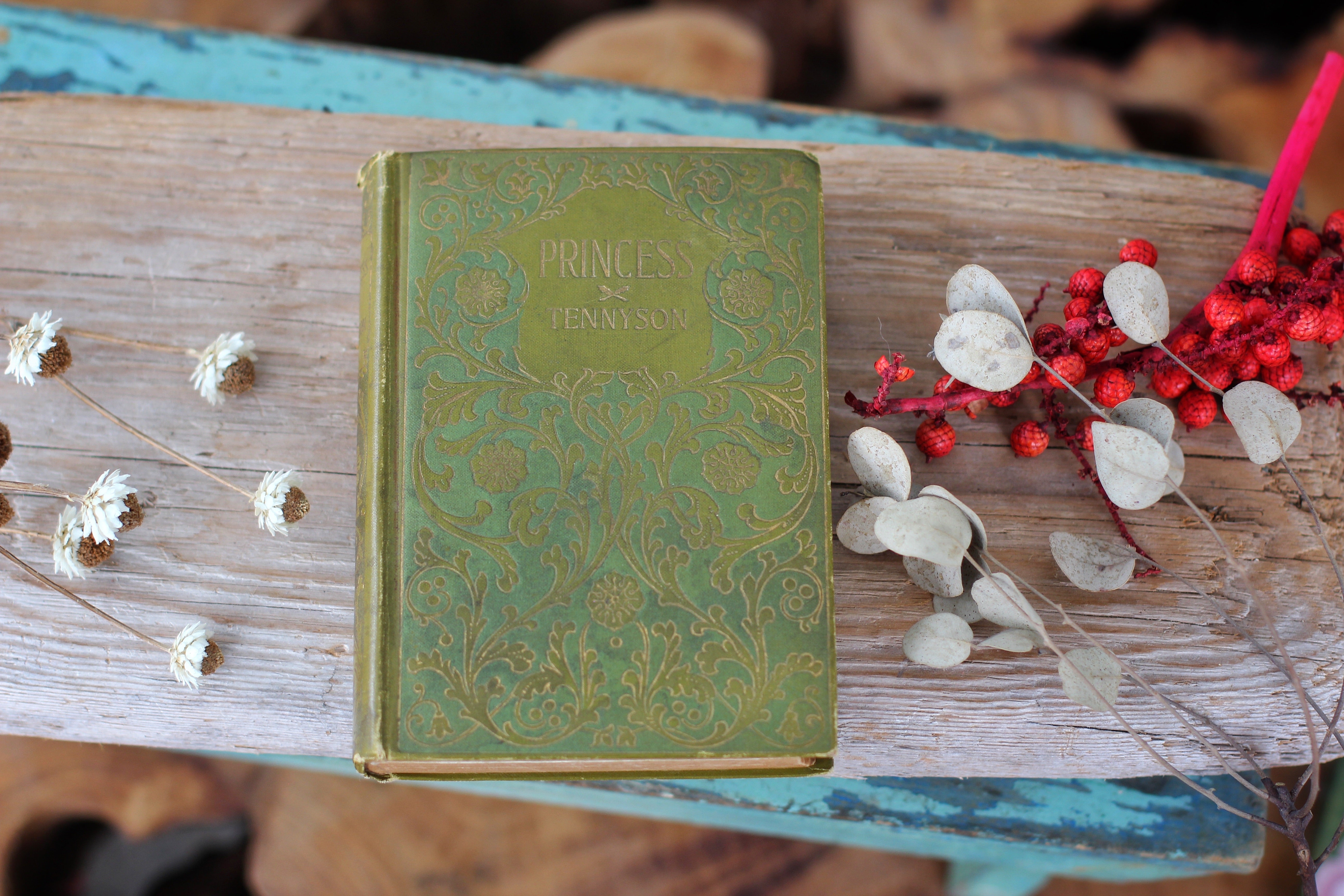 Antique Book The Princess / Tennyson Hardback.