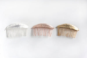 Preorder * Large Feather Hair Comb