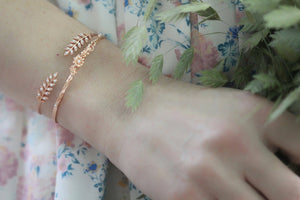 Stems and Pearls + Fairy Garden bracelet Set