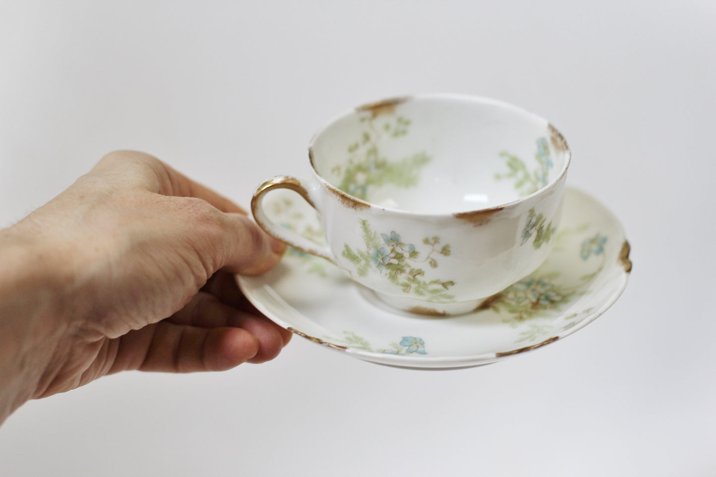 Vintage Limoges Haviland France Tea Cup Set