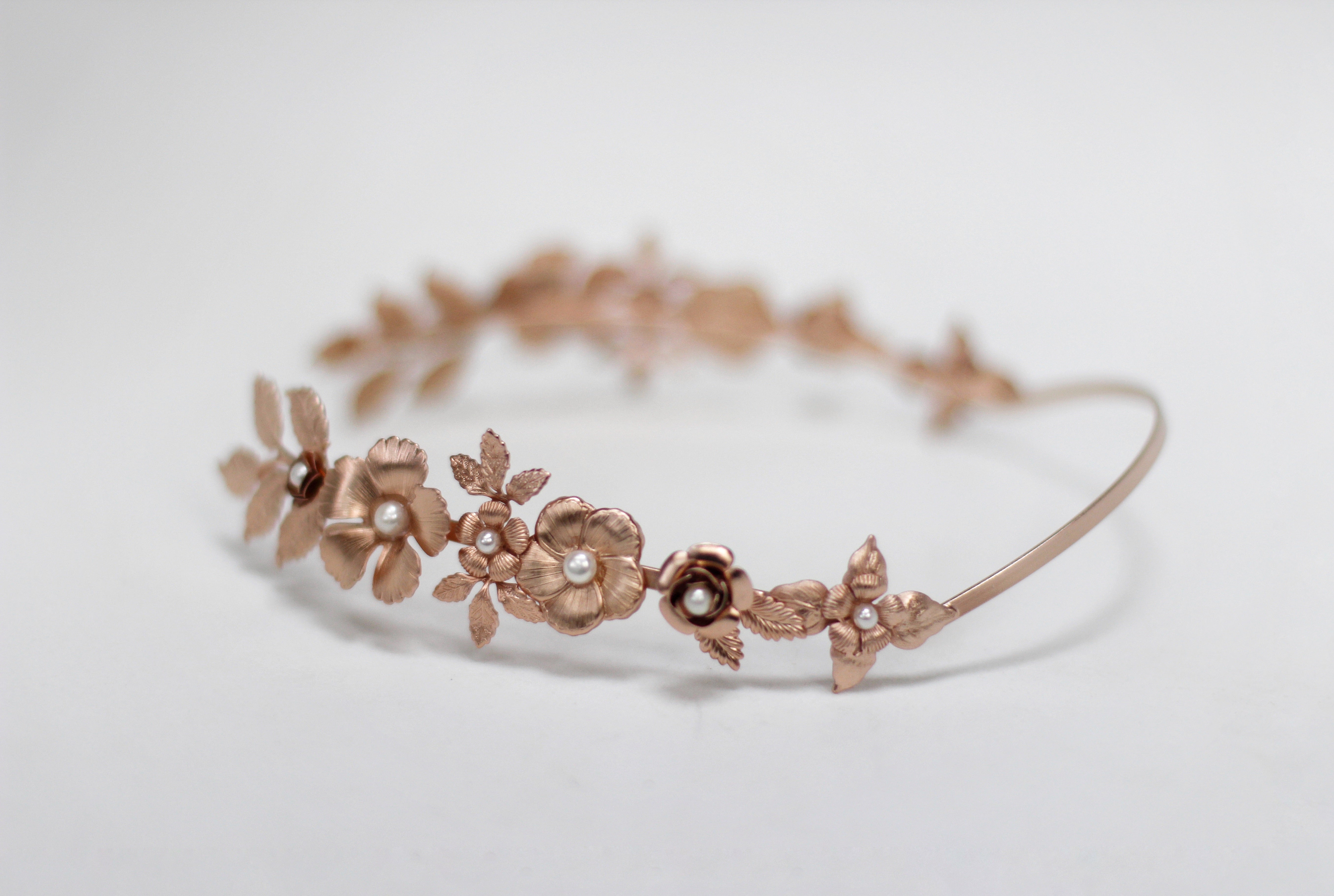 Preorder * Royal Bloom Floral Goddess Crown