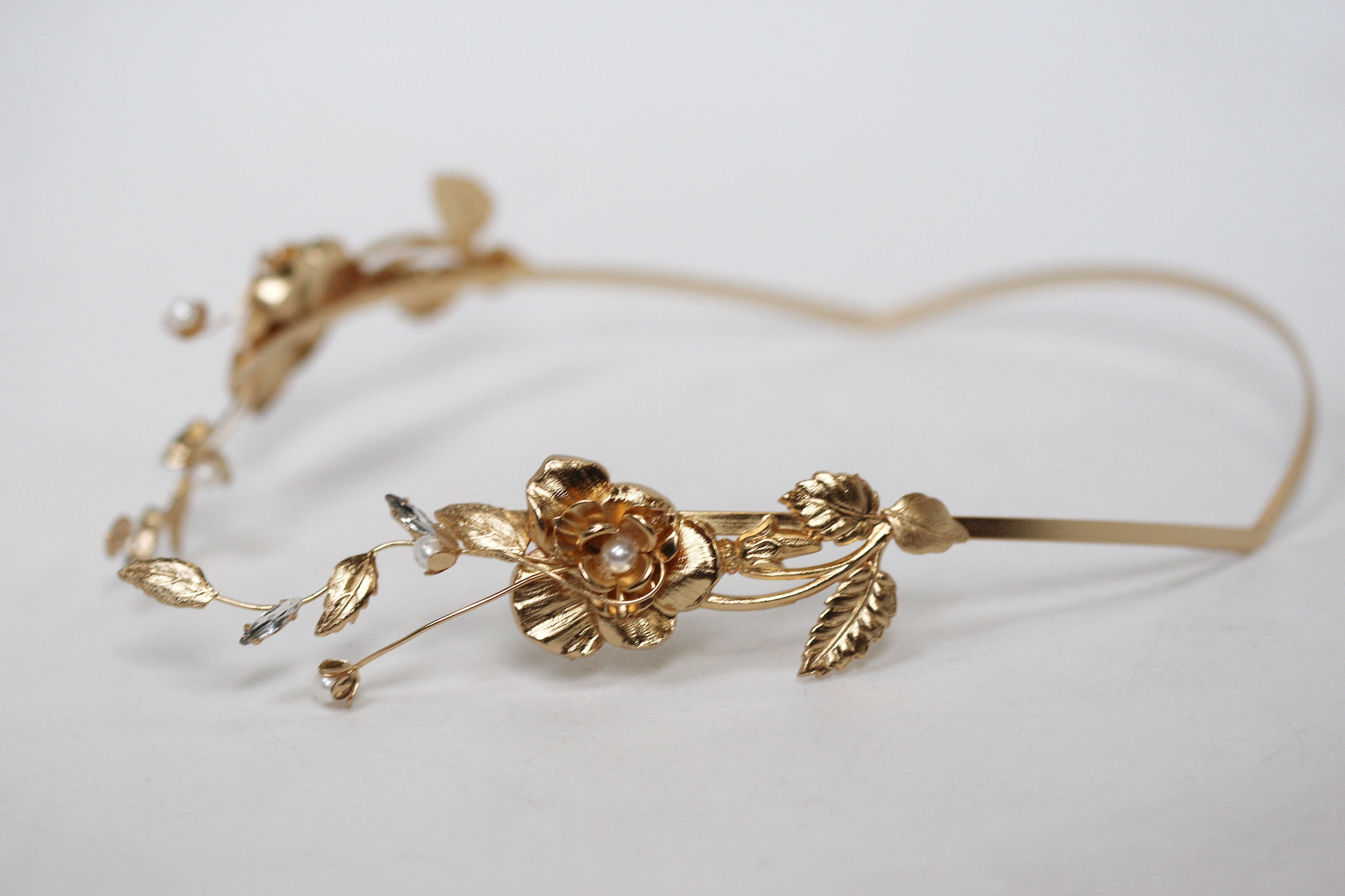 Preorder* Feya Floral Goddess Crown