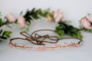 Wild Branches Leaves Wreath