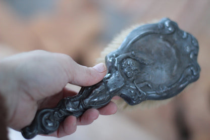 Antique Silver Hair Brush