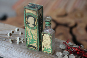 Antique Floral Lily of the Valley Perfume Bottle
