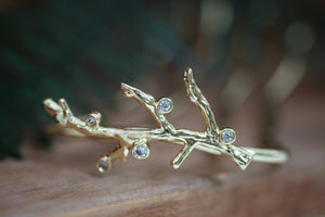 Crystals Coral Hair Prong