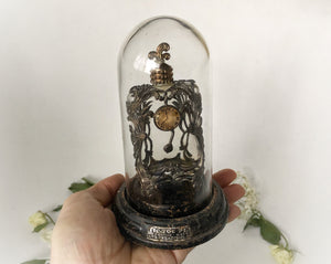 Antique Dome Clock Perfume Bottle