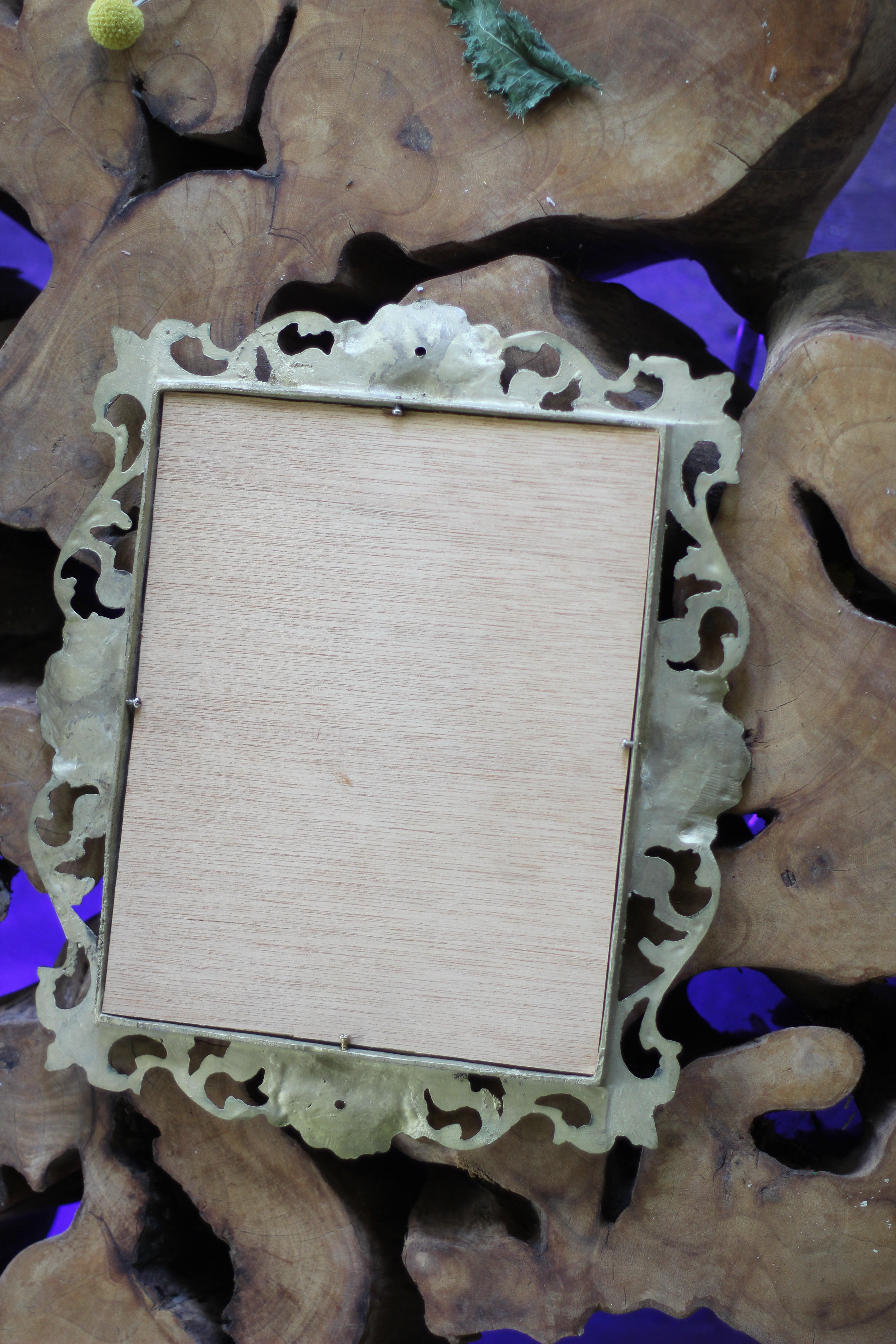 Antique Seashells Rectangle Mirror Tray