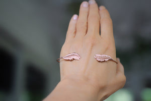 Preorder* Paloma Feather Palm Cuff Bracelet