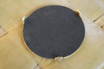 Antique Rounded Lion Claw Feet Mirror Tray