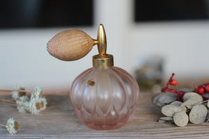 Antique Pink Automizer Perfume Bottle