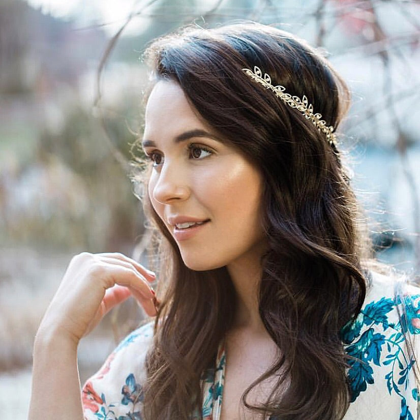 Flower Bouquet Goddess Crown – Avigail Adam