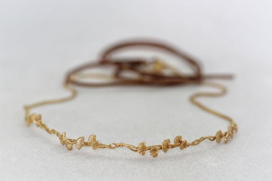 Made to Order* Ginkgo Leaves Durable Hair Chain / Wreath