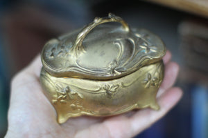 Original Antique JB Art Nouveau Jewelry Box
