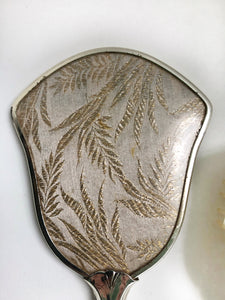 Antique Jungle Palm Leaves Vanity Set