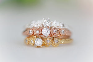 Anaisa Floral Crystals Ring