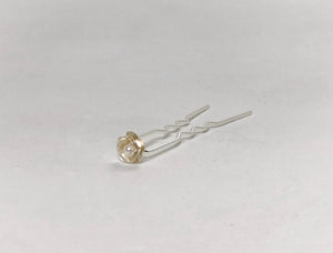 Preorder*** Tiny Rose Hair Prong