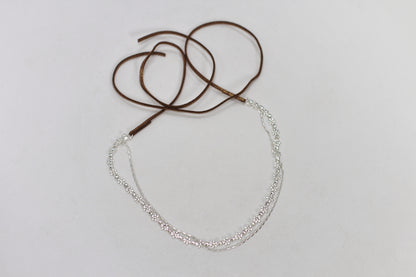 Preorder * Floral Crystals Hair Chain.