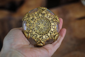 Antique Floral Perfume Bottle