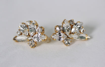 Preorder* Crystal Cluster Earrings