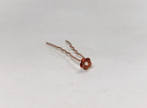 Preorder*** Tiny Rose Hair Prong