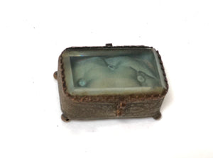 Antique Miniature Victorian Jewelry Box