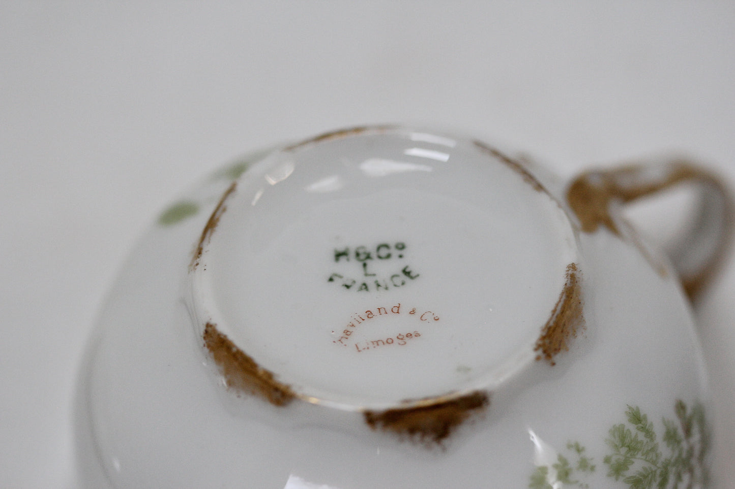 Vintage Limoges Haviland France Tea Cup Set