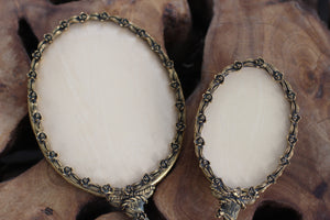 Antique Etched Roses Vanity Set