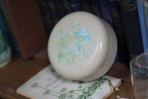 Vintage Avon Blue Irises Jar
